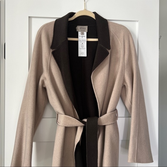 🤎💛 Armani wool & cashmere coat - Picture 2 of 8